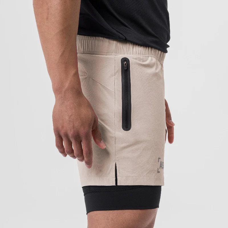 0761. Ripstop 5"" Liner Short - Chai