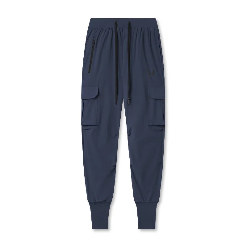 0825. Tetra-Lite™ Cargo High Rib Jogger - Navy