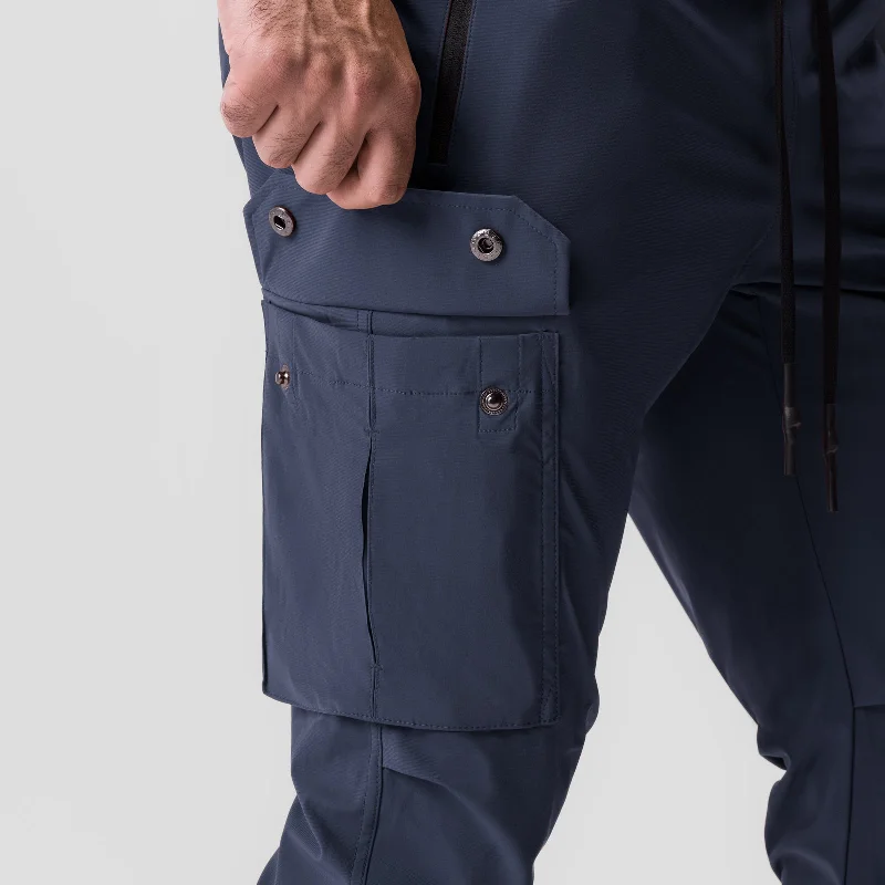 0825. Tetra-Lite™ Cargo High Rib Jogger - Navy