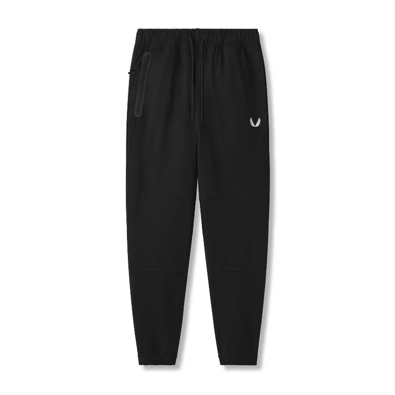 0955. Performance Fleece Jogger - Black