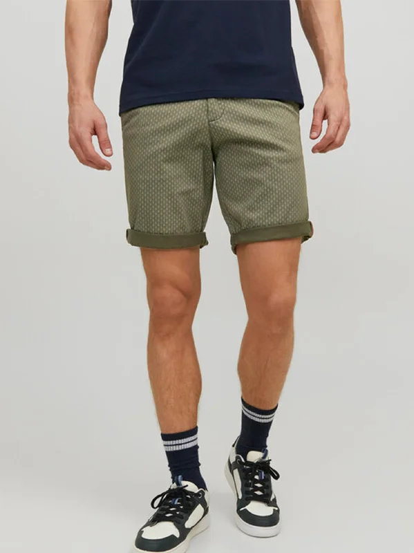 Men's Graphic Printed Short,Olive