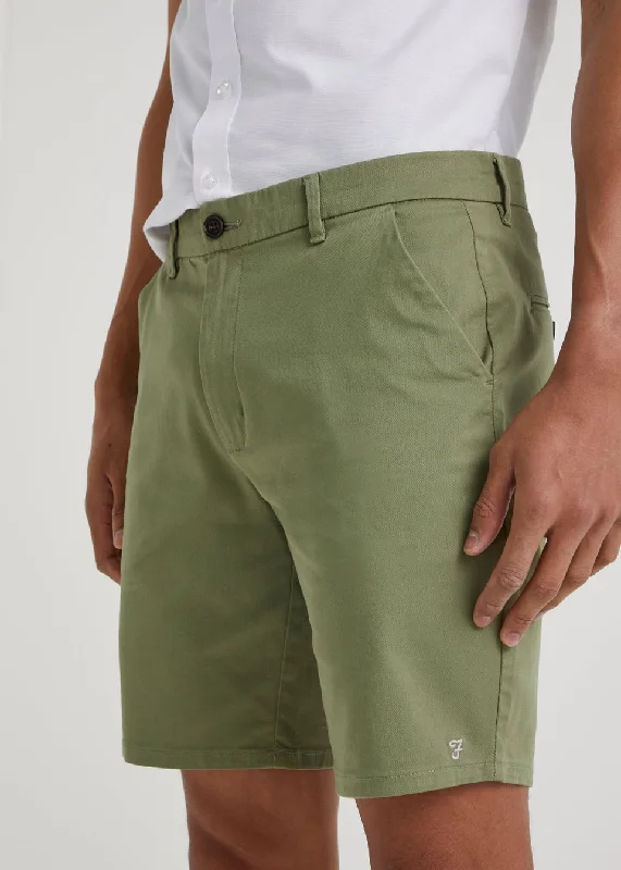 Bassett Shorts Oil Green