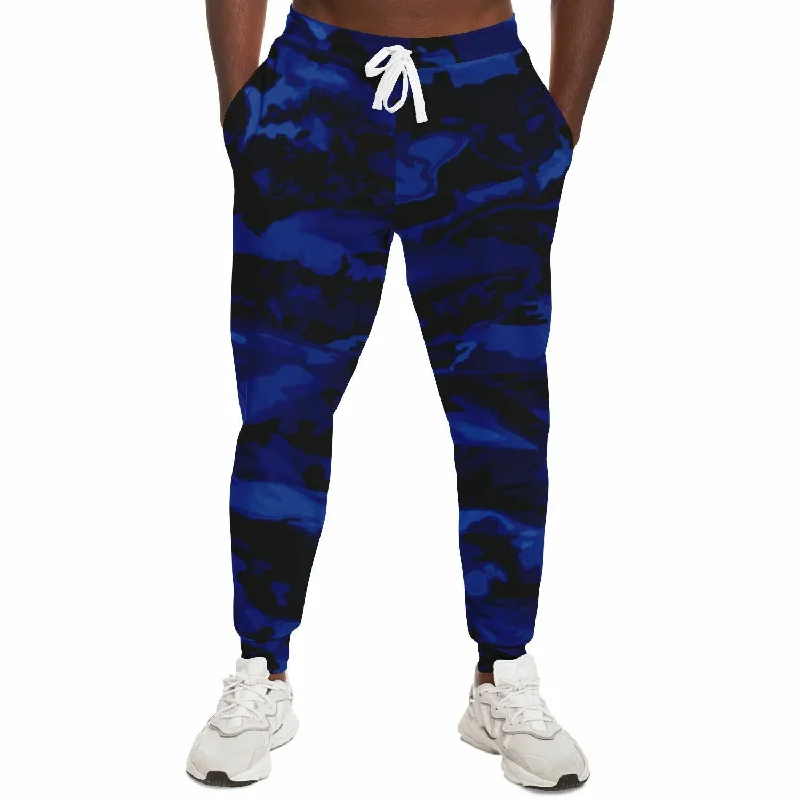 AyeWalla Blue Night Camo Athletic Jogger  | Sweat Pants | Athletic Jogger | Joggers | Men's Joggers