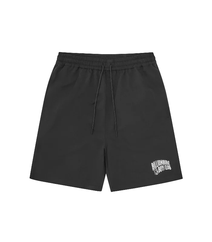 DIAMOND AND DOLLARS WATER-REACTIVE SWIMSHORTS - BLACK