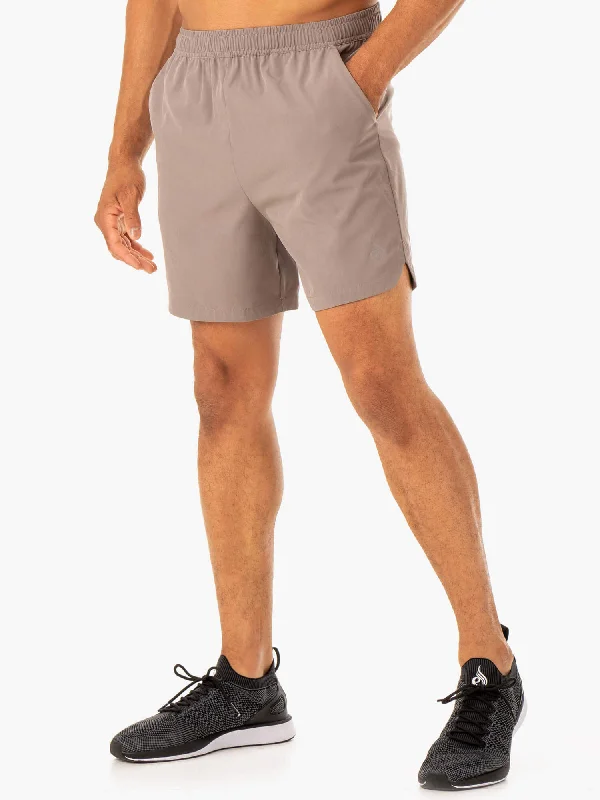 Division Training Shorts - Taupe