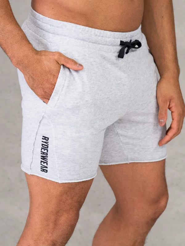 Force 6"" Track Short - Chalk Grey Marl