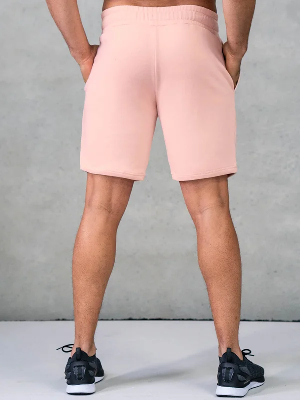 Legacy Track Shorts - Faded Pink