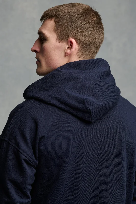 Men's Hooded Sweatshirt - Navy