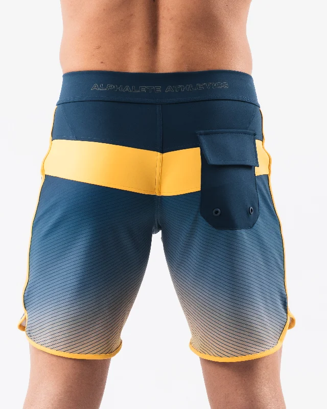 Titan Boardshort - Navy Sunset