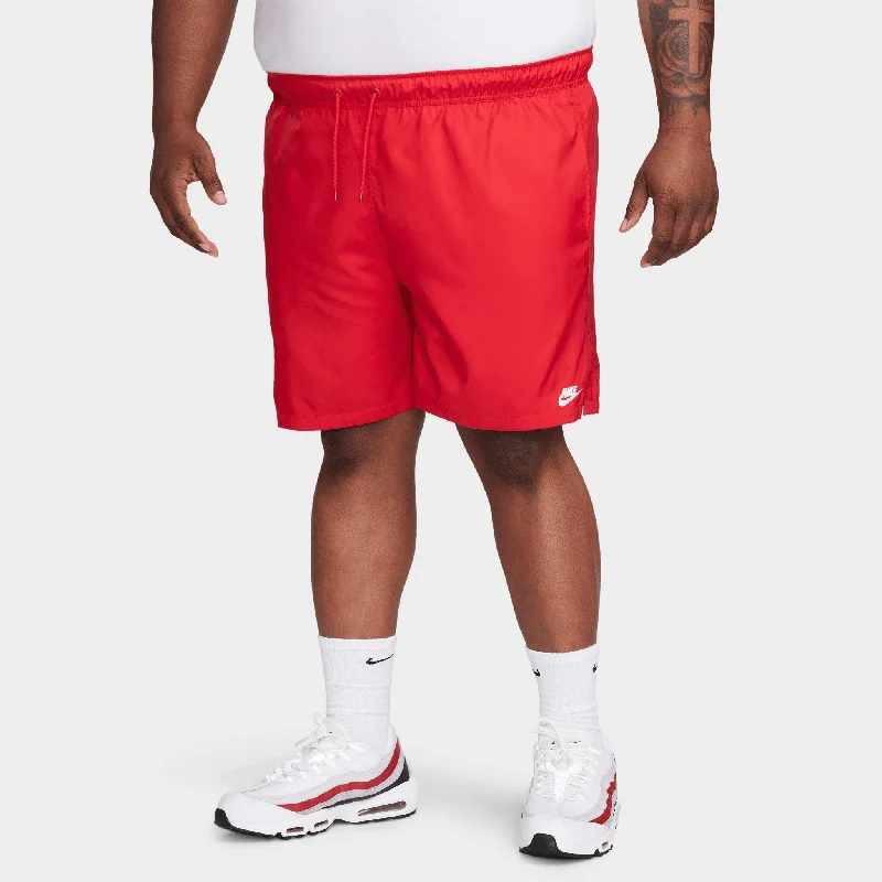 Nike Sportswear Club Flow Shorts University Red  / White