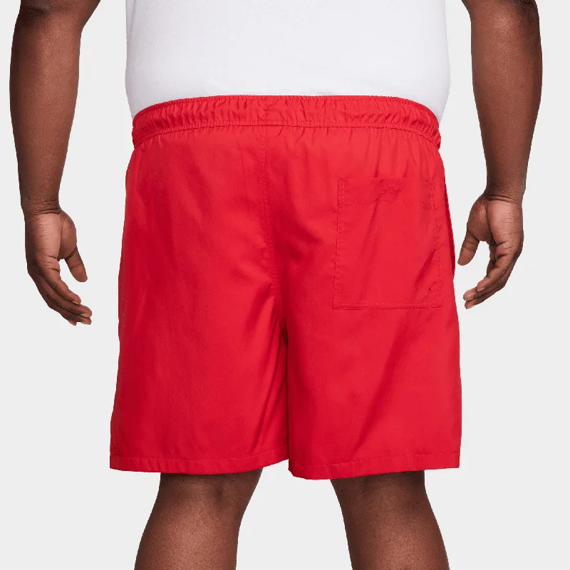 Nike Sportswear Club Flow Shorts University Red  / White