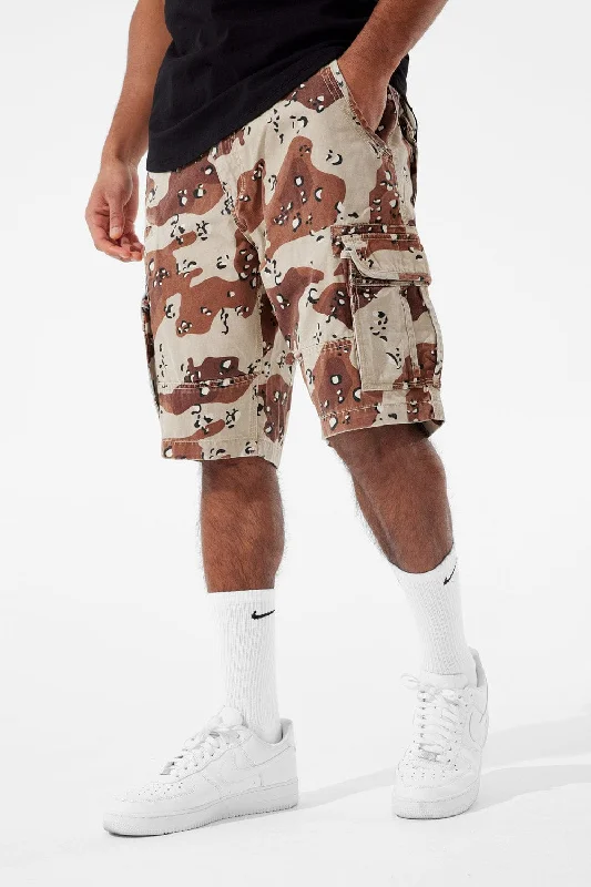 OG - Xavier Camo Cargo Shorts (Desert)