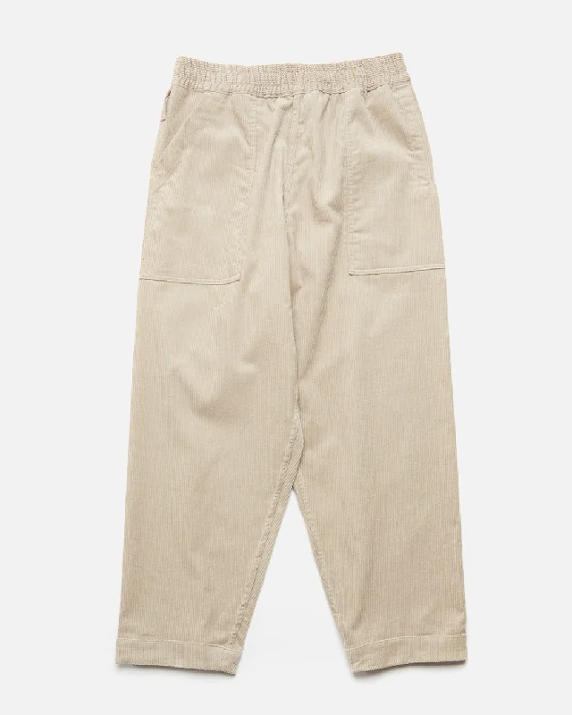 Cord Lounge Pants - Beige