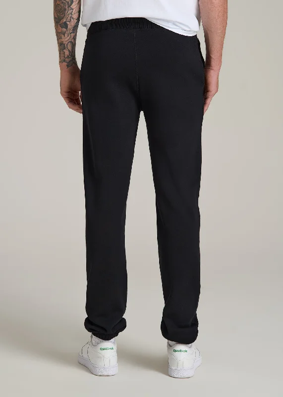 Wearever 2.0 Fleece Sweatpants for Tall Men in Black