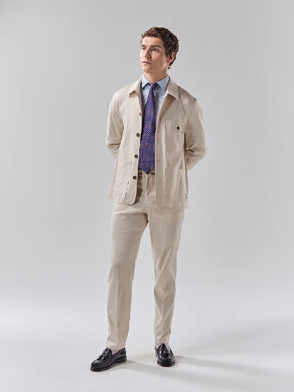 Batch 05 - Mens Cream Linen - Trouser