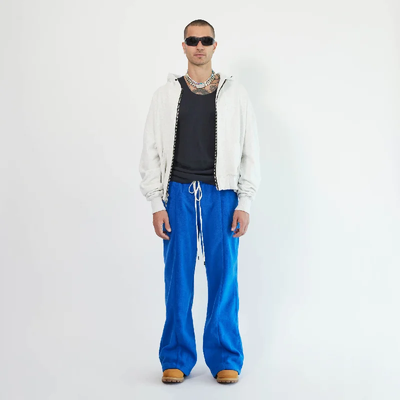 bootcut sweatpants / royal blue polar