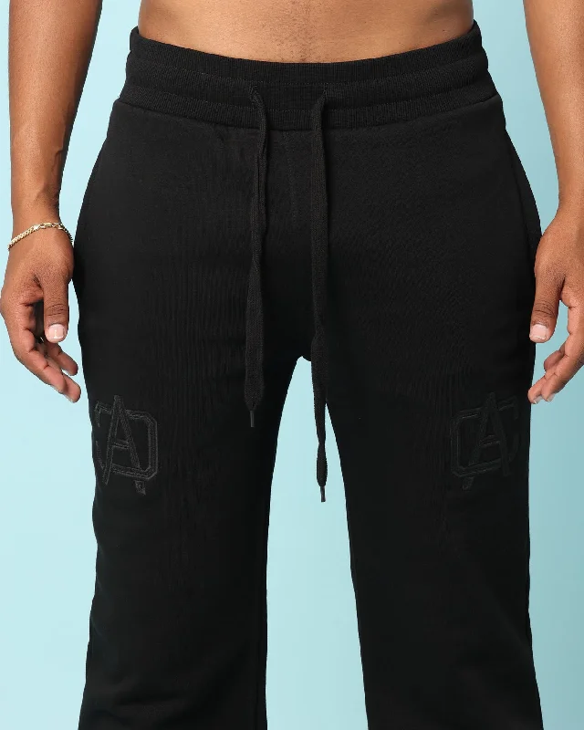 Carré Academy Baggy Sweatpants Black