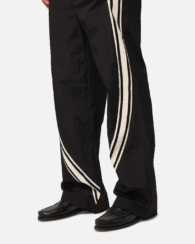 Loiter Wave Break Track Pants Black