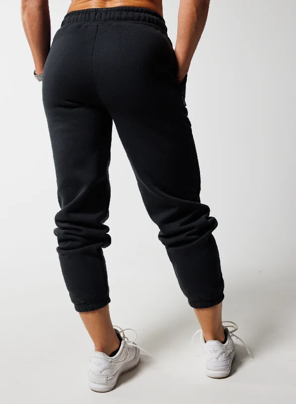 MORE THAN EVER CHAMP JOGGERS - BLACK