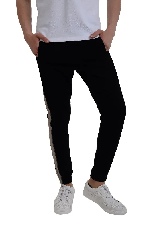 Side Pockets Sweatpants With Hem (801) - White Rabbit