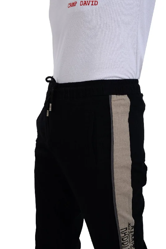 Side Pockets Sweatpants With Hem (801) - White Rabbit