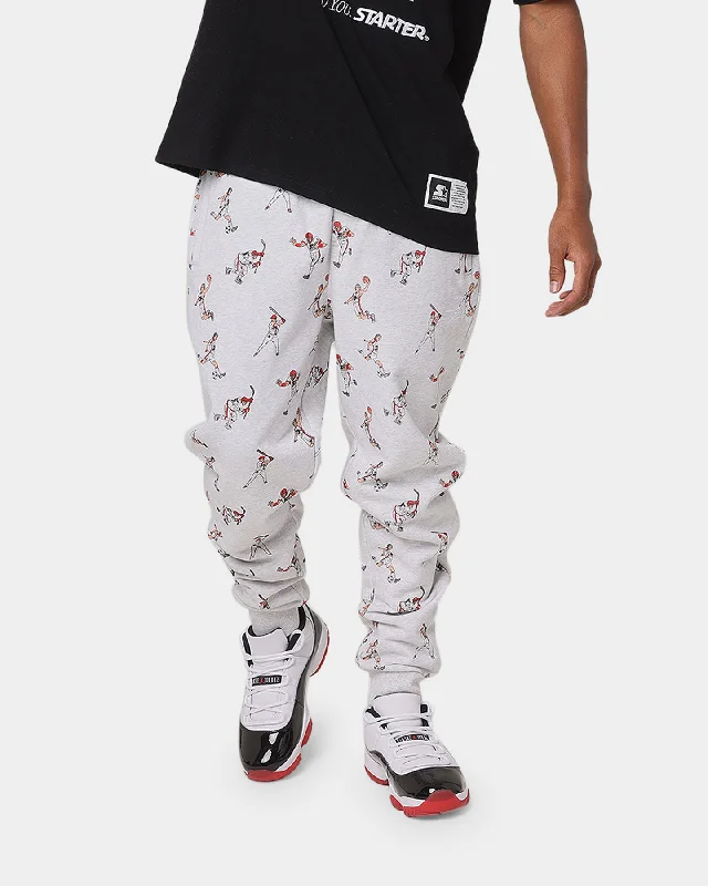 Starter Sports Stars Track Pants Pepper Grey