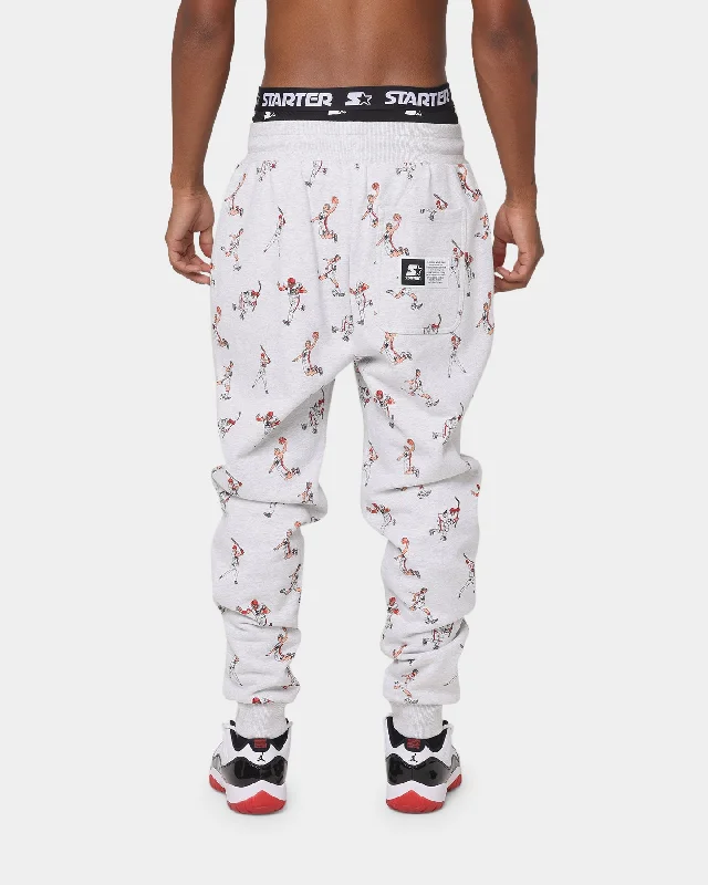 Starter Sports Stars Track Pants Pepper Grey