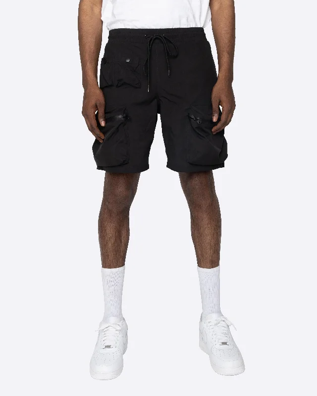 EPTM COMBAT CARGO SHORTS-BLACK