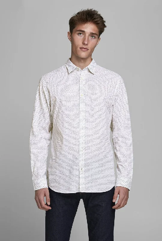 JACK AND JONES PLAIN POPLIN SHIRT