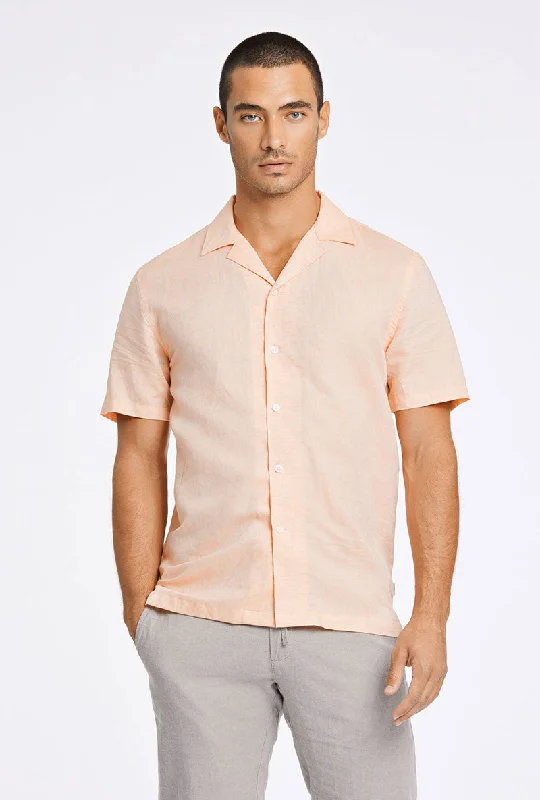 LINDBERGH RELAXED FIT LINEN SHIRT