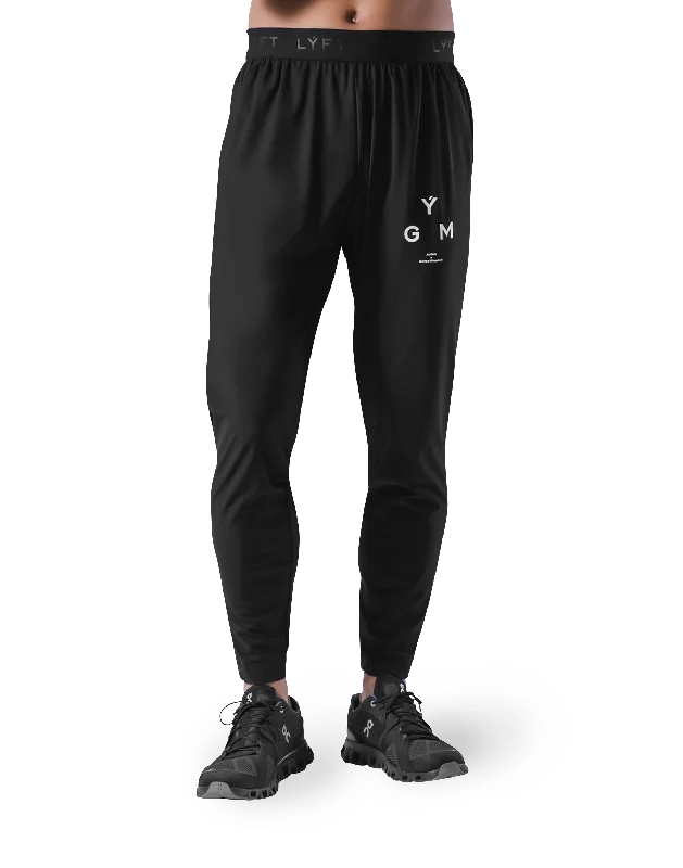 GÝM Stretch Tapered Pants - Black