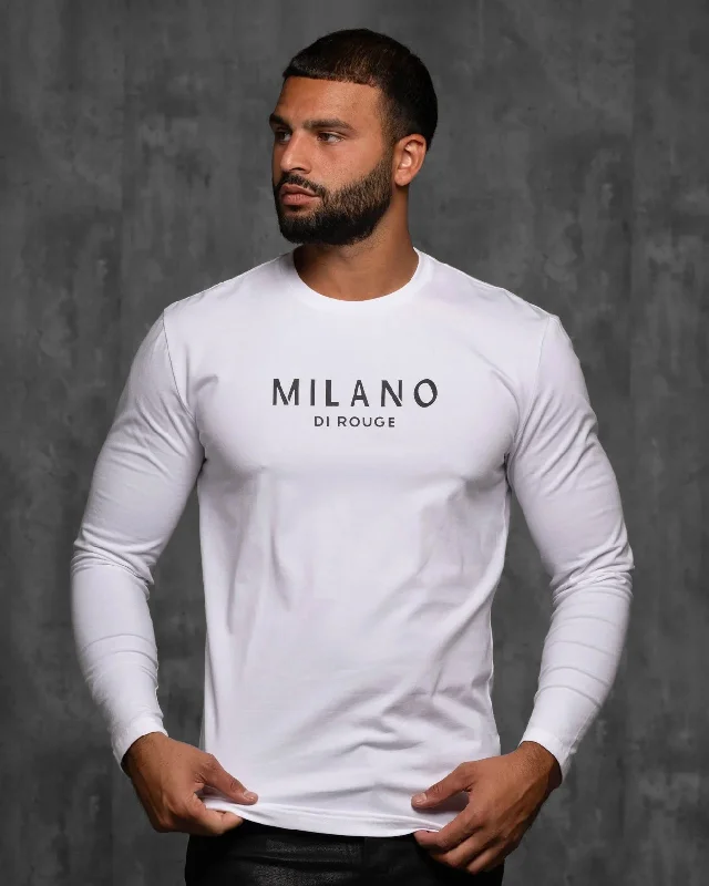 Men's Long Sleeve Lux Signature Tee