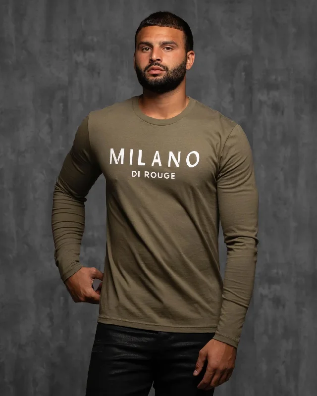 Men's Long Sleeve Lux Signature Tee