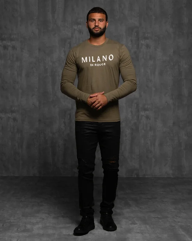 Men's Long Sleeve Lux Signature Tee