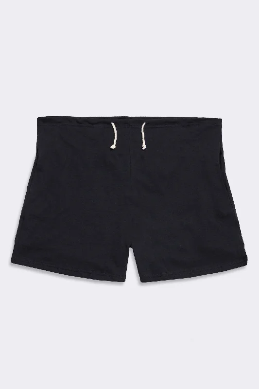 Men's Organic Lounge Shorts - Black