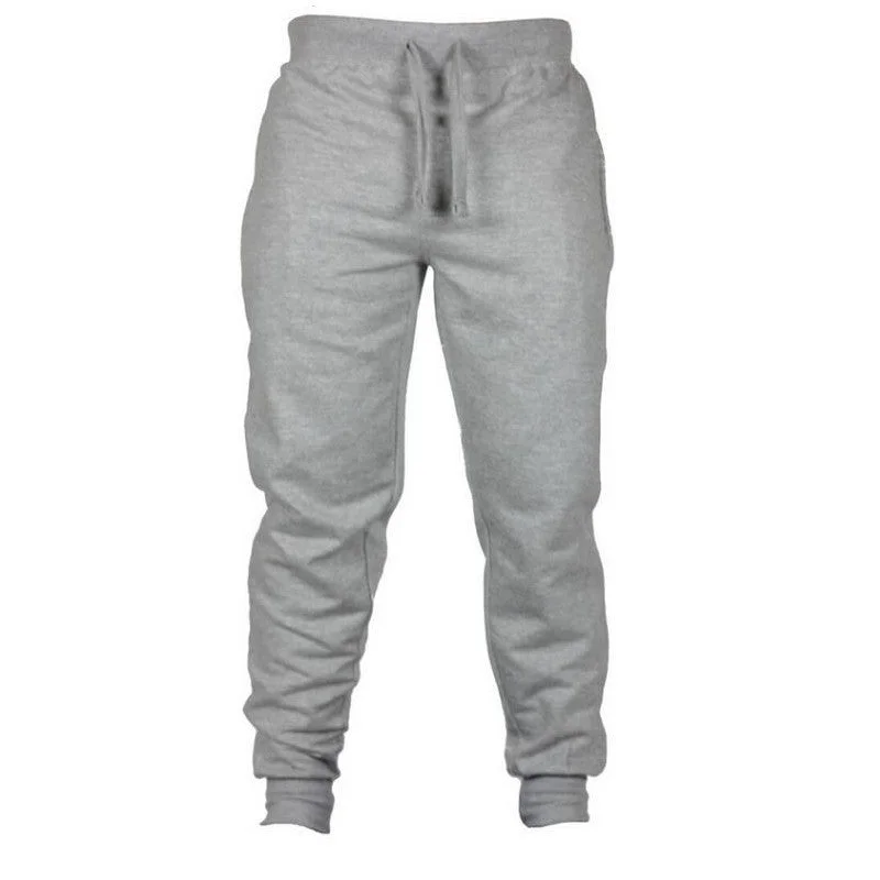 Men's Solid Running Sweatpants