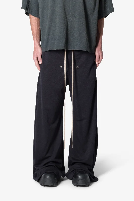 Jersey Rave Sweatpants - Black