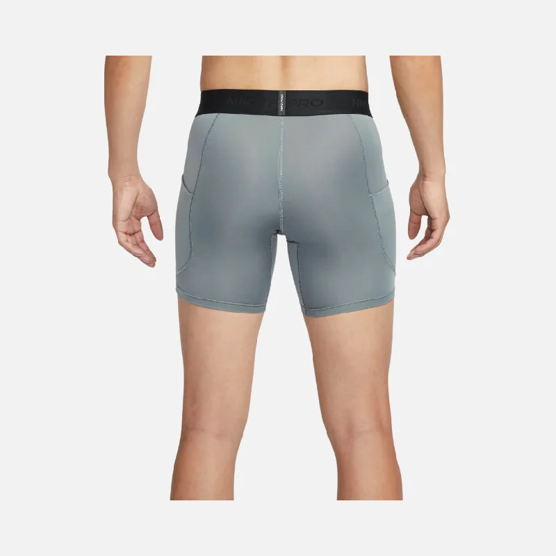 Nike Pro Men's Dri-FIT Fitness Shorts - Smoke Grey/Black