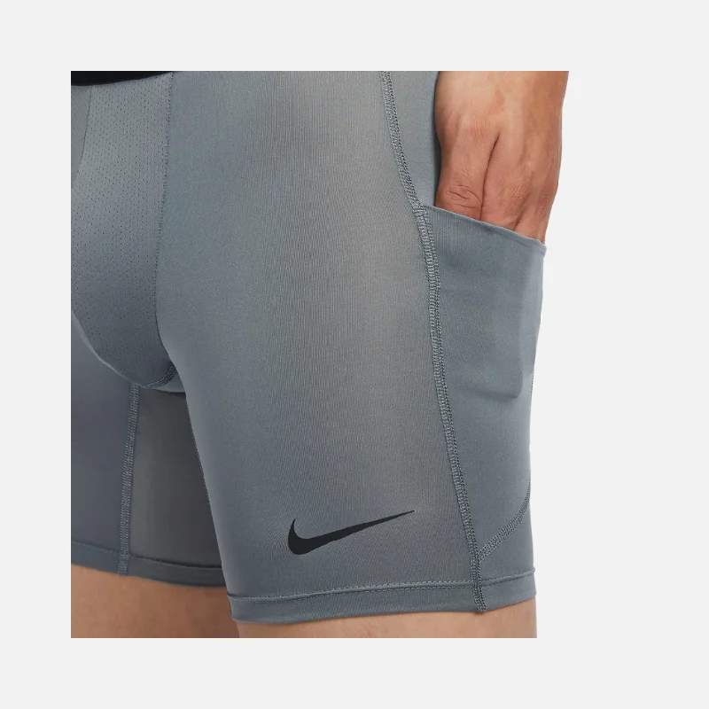 Nike Pro Men's Dri-FIT Fitness Shorts - Smoke Grey/Black