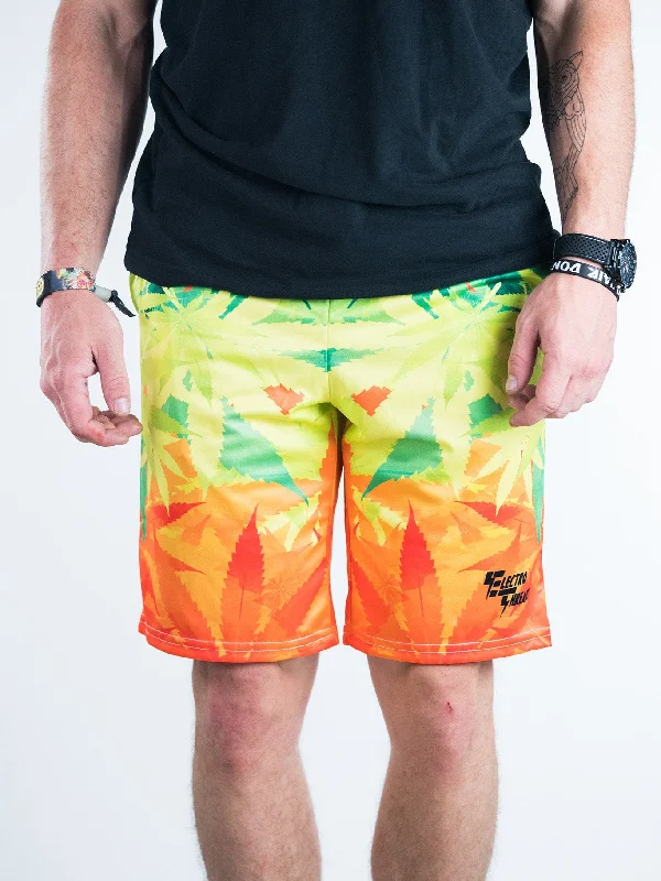 Rasta Ganja Shorts