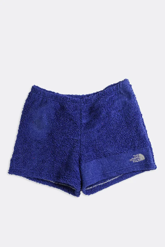 Rework North Face Fuzzy Shorts - M