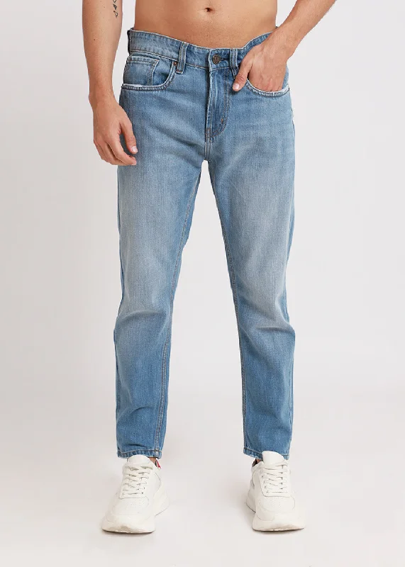 Sea Blue Slim fit Jeans