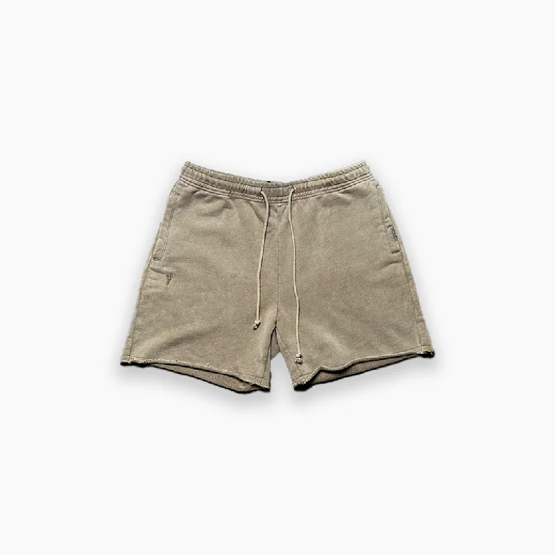 STAPLE SWEAT SHORT - VINTAGE BROWN