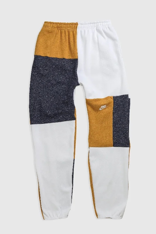 Unisex Rework Nike Patchwork Sweatpants - M