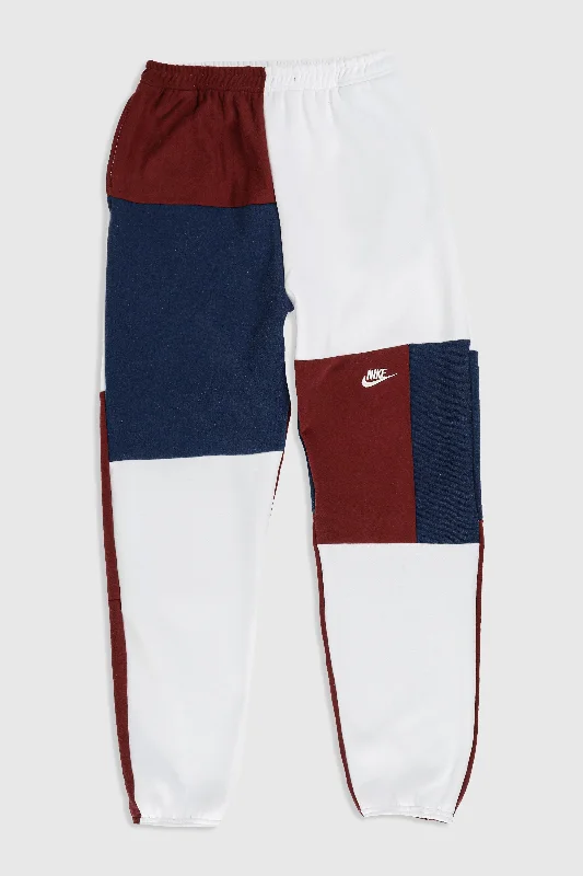 Unisex Rework Nike Patchwork Sweatpants - M