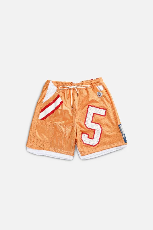 Unisex Rework Tampa Bay Buccaneers NFL Jersey Shorts - XXL