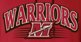 Warriors M Stripe Red T-Shirt - Sale!