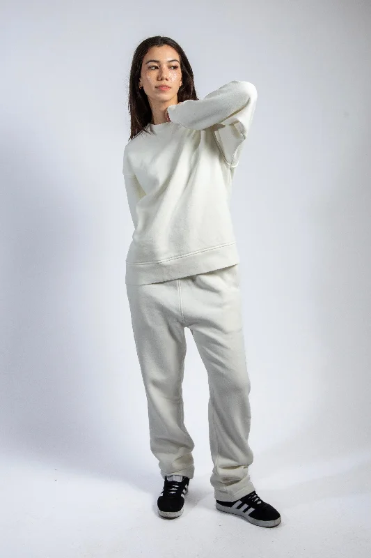 WHITE SWEATSUIT BUNDLE