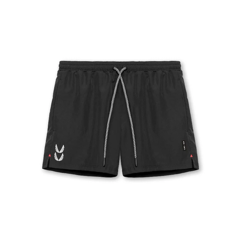 0601. Vintage 5"" Training Short - Black