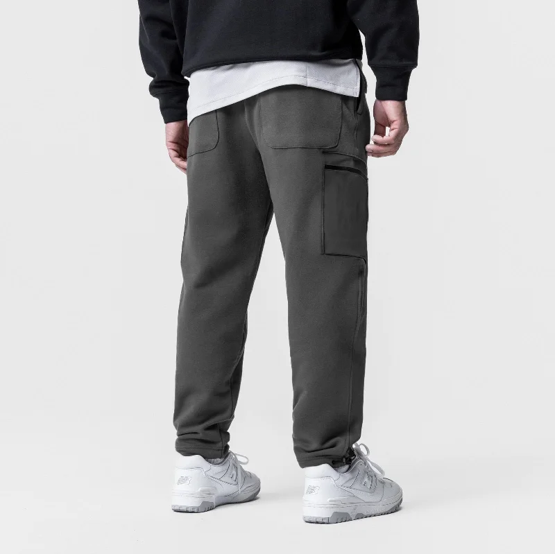 0736. Tech-Terry™ Cinch Cargo Jogger - Space Grey